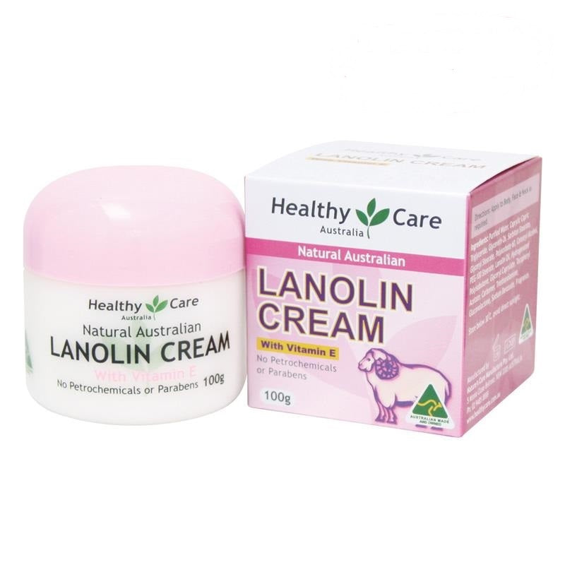 Healthy Care Lanolin Cream 100g 綿羊油100g