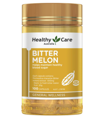 Healthy care Bitter Melon 100c 苦瓜素膠囊100粒