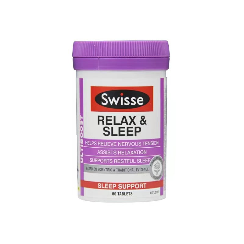 Swisse UB Relax & Sleep 60 Tab s2 褪黑素睡眠片 60粒