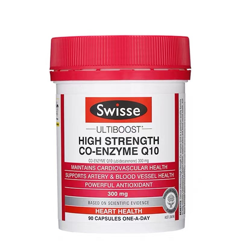 Swisse High Strength Co-Enzyme Q10 300Mg 90Cap高含量輔酶Q10膠囊 90粒