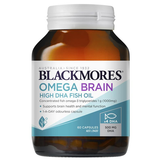 Blackmores 高DHA四倍魚油 60粒