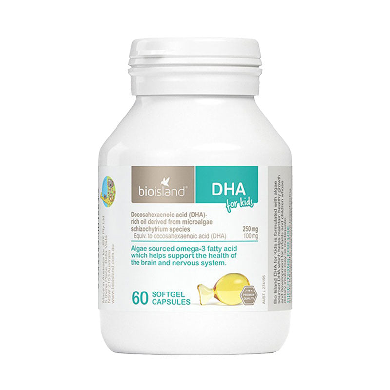 Bioisland DHA 60 caps 兒童DHA 60粒