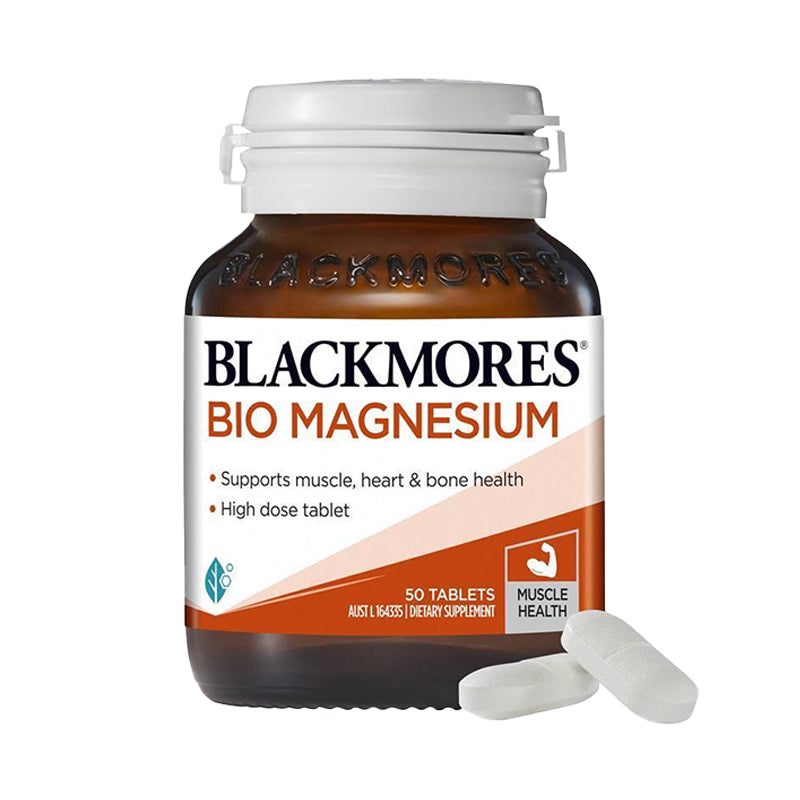 Blackmores Bio Magnesium (50)生物鎂肌肉健康維生素 50 片