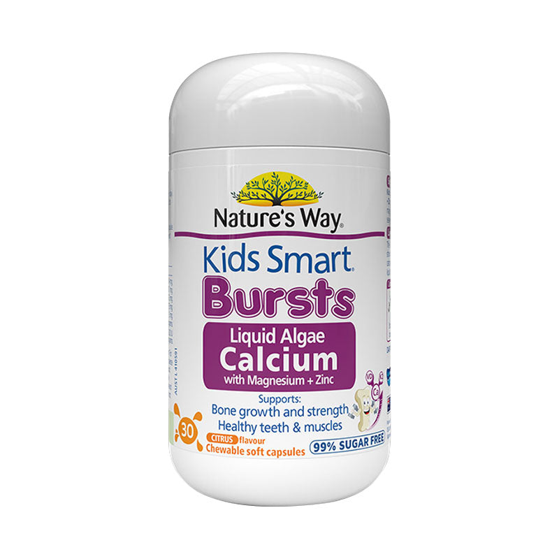 Nature's Way Kids Smart liquid algae 佳思敏兒童液體鈣鎂鋅 30粒