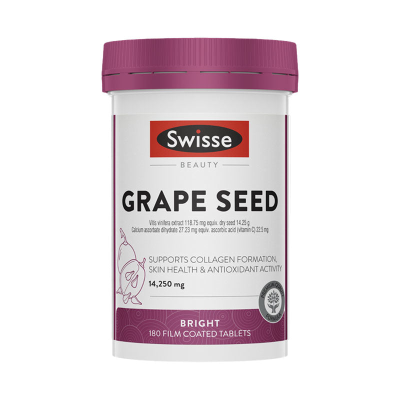 Swisse Grape Seed 14,250mg 180Tabs 葡萄籽 180粒