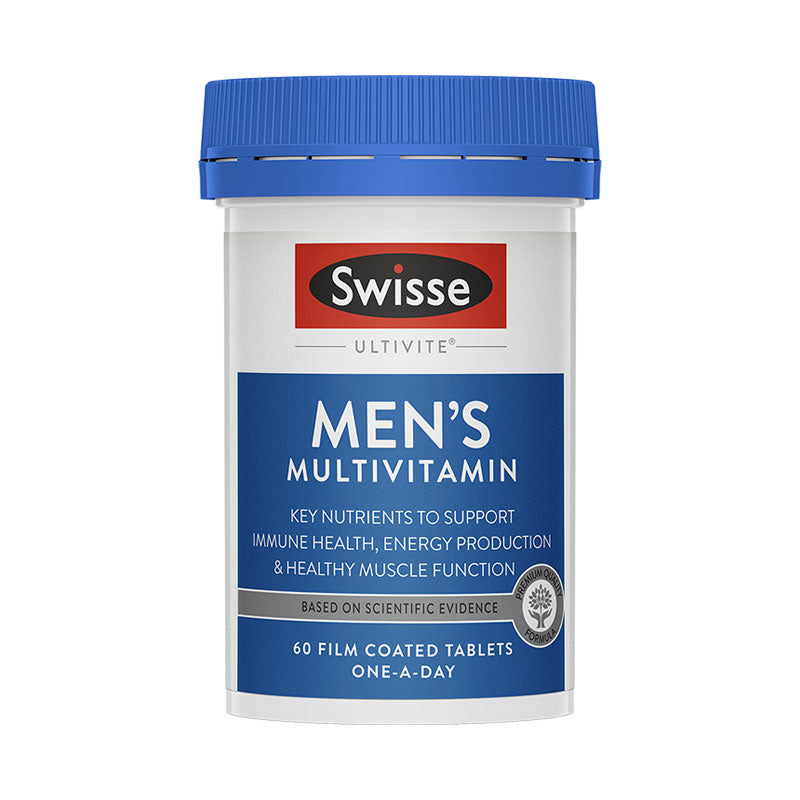 Swisse Mens Multivitamin 60 Tablets 男士復合維生素60粒