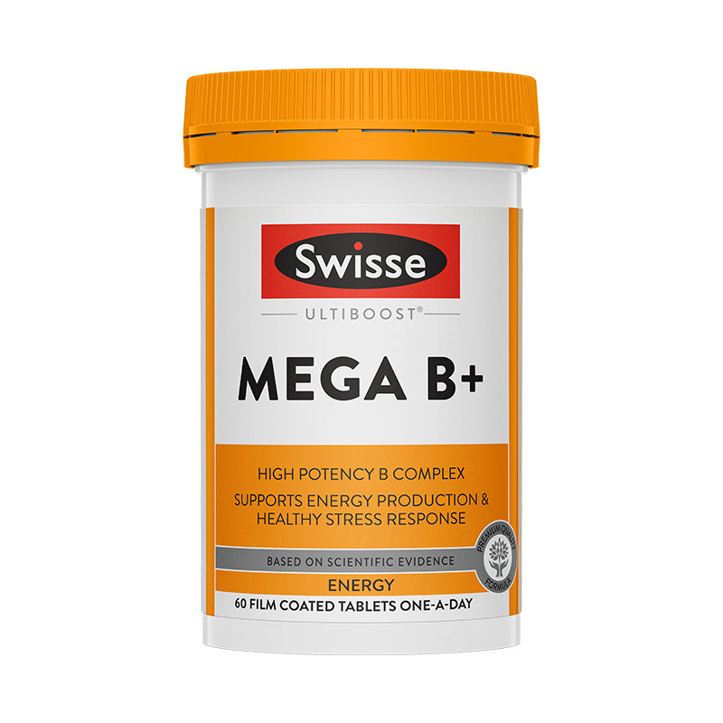 Swisse UB Mega B+ 60 Tab s3 復合維生素B 60粒