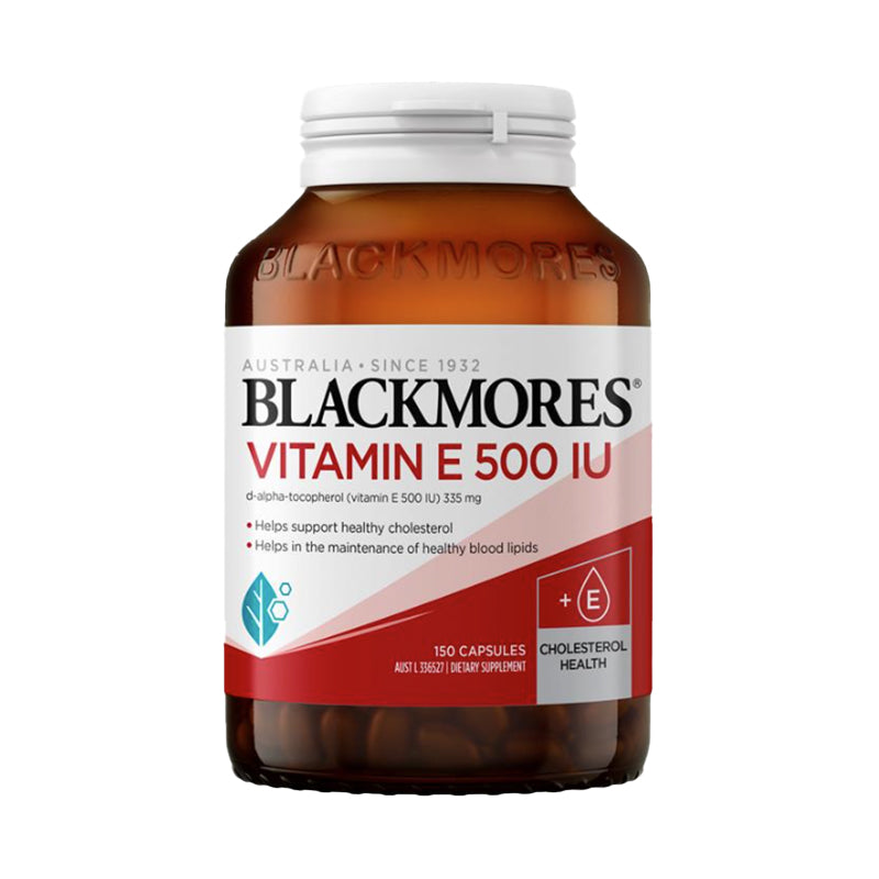 Blackmores Vitamin E 500IU (150) Caps  天然維生素E 150粒