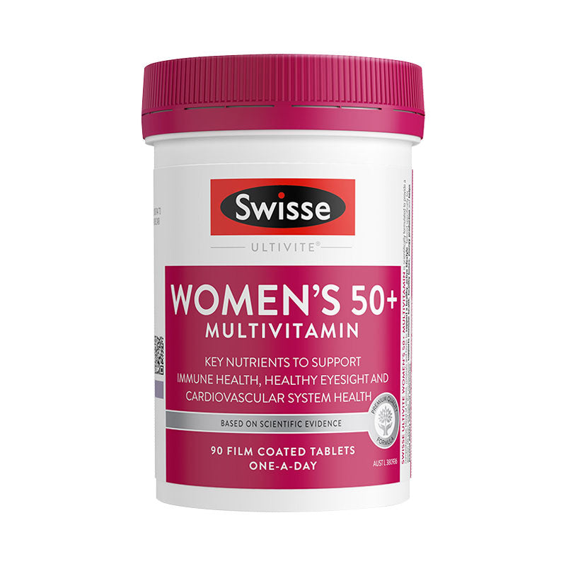 Swisse women's ultivite 50+ 90Tabs 女士復合維生素50+90粒