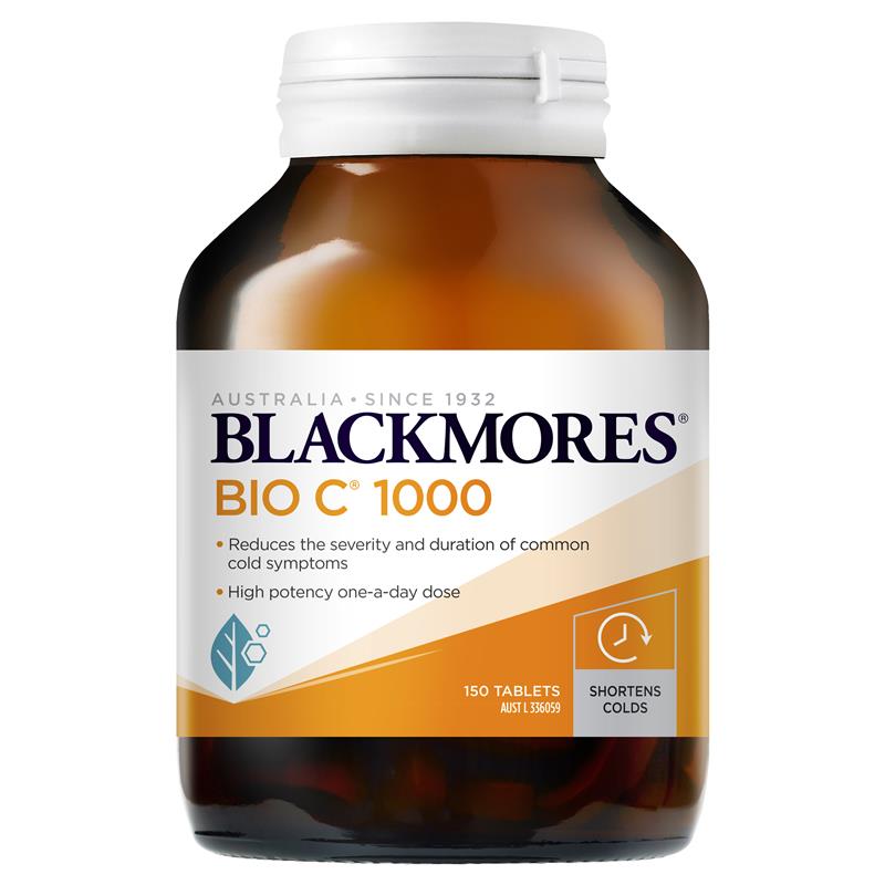 Blackmores Bio C 1000mg 150 Tabs 維生素C片 150T