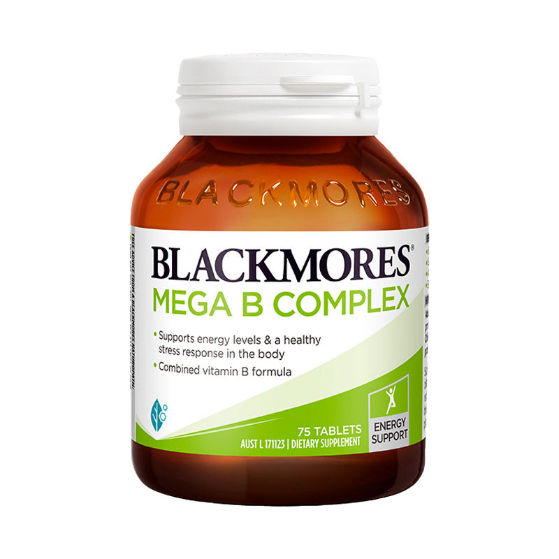 Blackmores Mega B 75T  維生素B群緩解壓力75粒