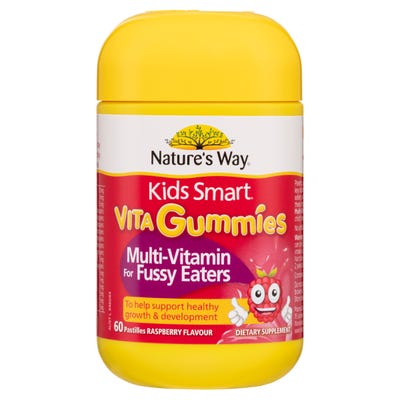 Nature's Way kids smart Multi-Vitamin+ Fussy Eaters佳思敏兒童挑食軟糖