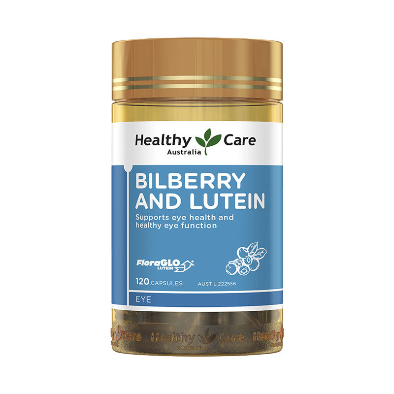 Healthy Care Bilberry Lutein 120 Caps 葉黃素 藍莓護眼片120粒