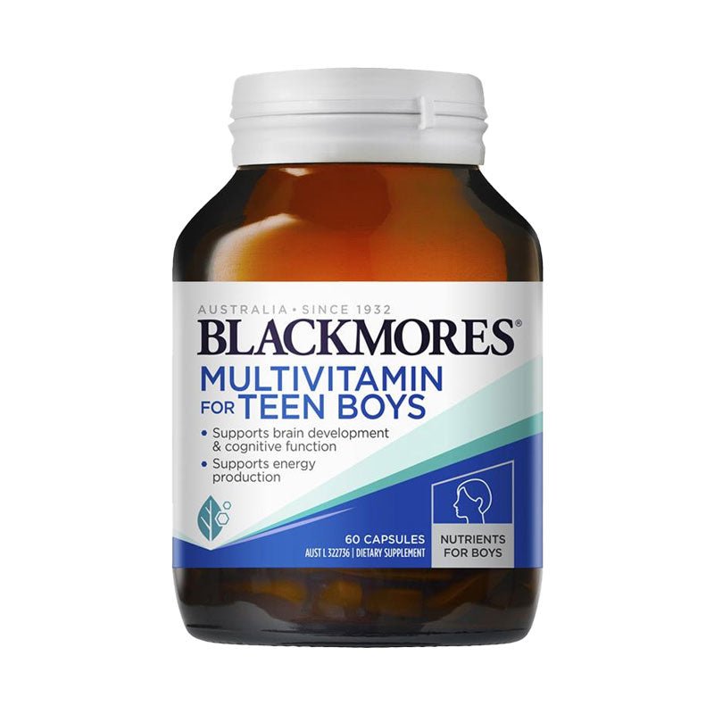 Blackmores Teen Multi +Brain Nutrients 澳佳寶補腦片(男孩)