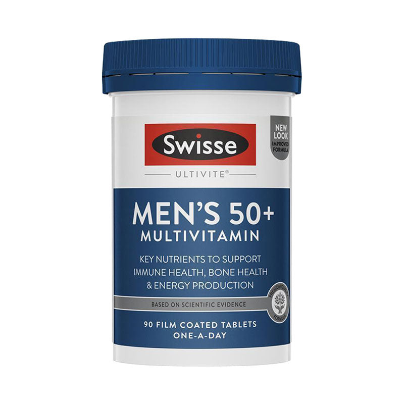 Swisse men's ultivite 50+ 90Tabs 男士復合維生素50+90片