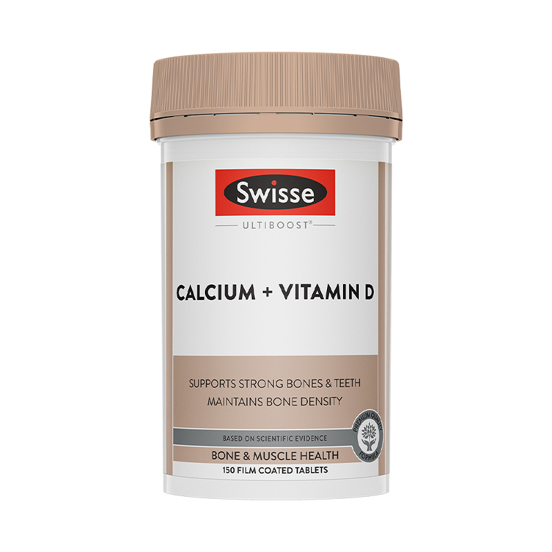 Swisse Calcium+ Vitamin D 150Tabs 檸檬酸鈣150粒