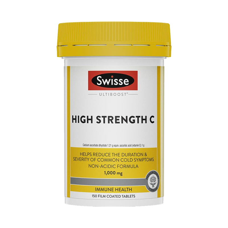 Swisse High Strength C 150 tab  高含量維生素C 150粒