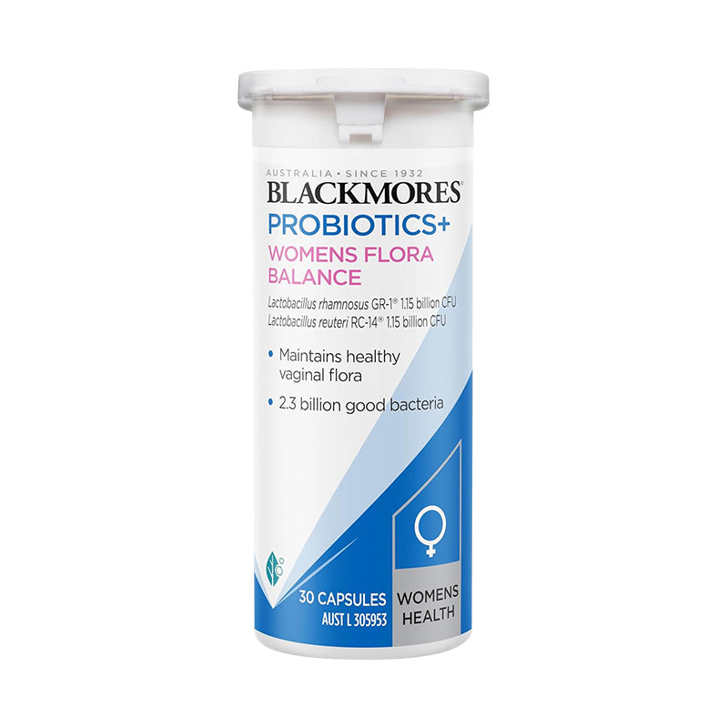 Blackmores Probiotics+ Womens Flora Blnce  益生菌+女性菌群平衡膠囊30粒