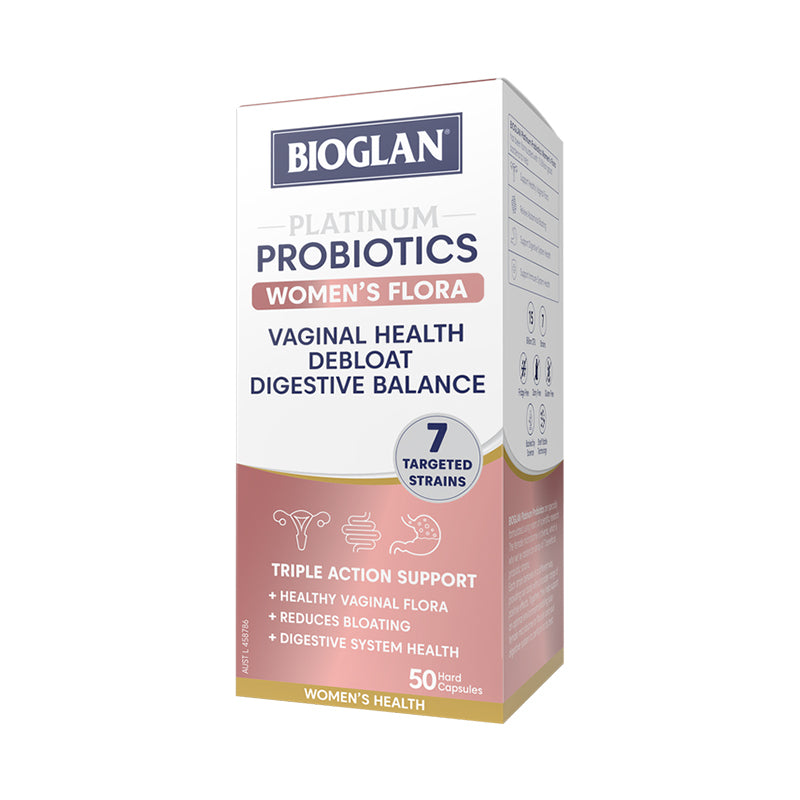 Bioglan Platinum Probiotics WMN 50S 鉑金女士益生菌50粒
