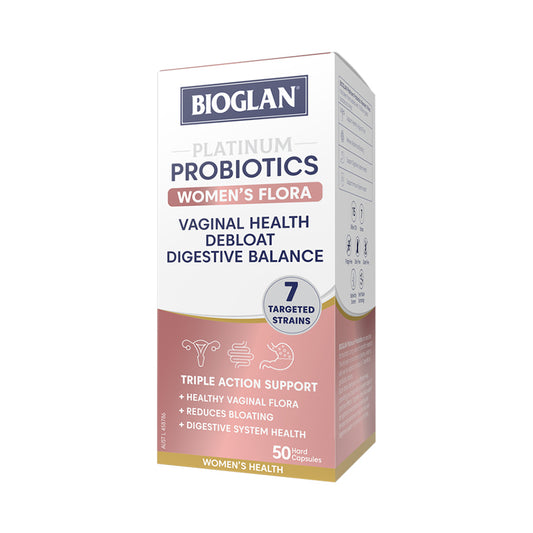 Bioglan Platinum Probiotics WMN 50S 鉑金女士益生菌50粒