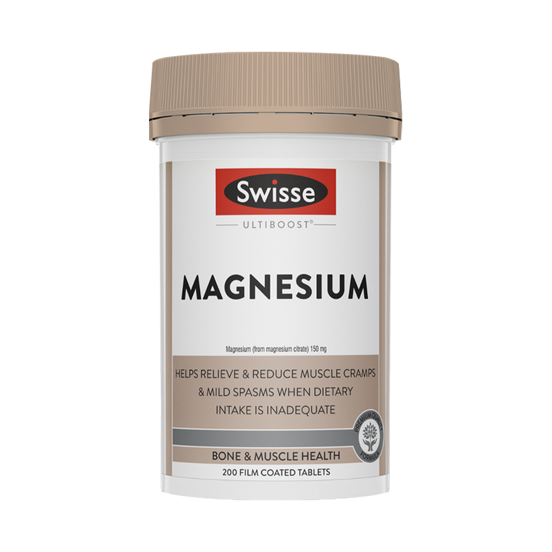 Swisse UB Magnesium 200 Tab  鎂片 200粒