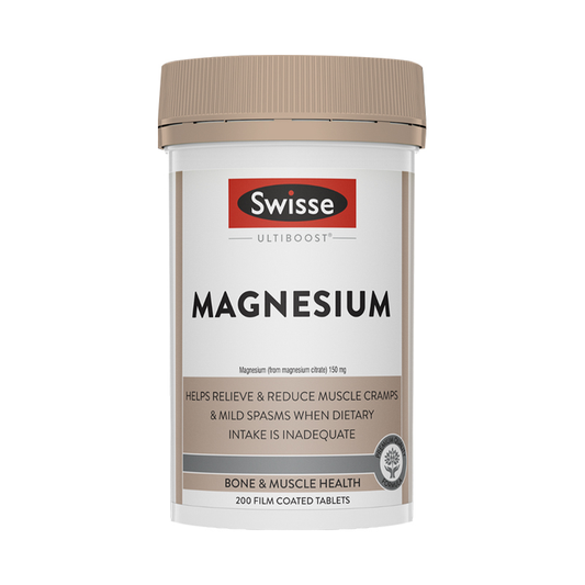 Swisse UB Magnesium 200 Tab  鎂片 200粒