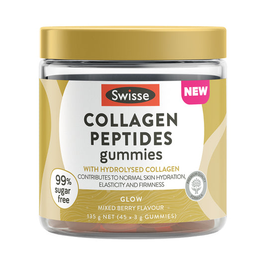 Swisse Collagen Peptides 45 Gummies  膠原蛋白肽軟糖 45粒