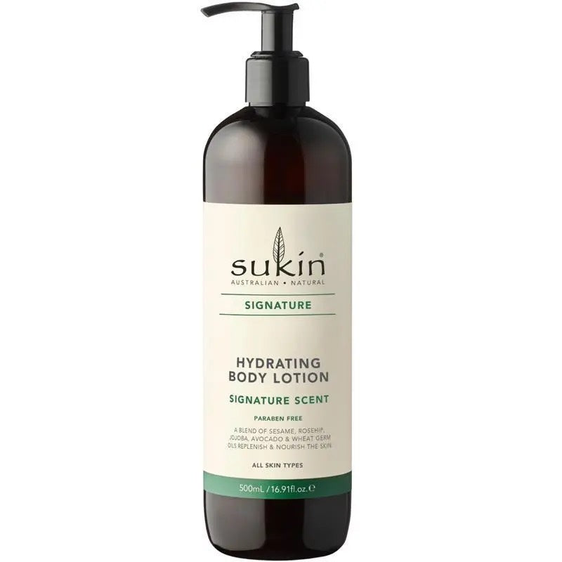 Sukin 蘇芊身體清潔保養500ml｜雪松荷荷芭沐浴乳／經典保濕身體乳