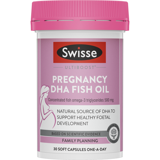 swisse pregnacy dha fish oil 30t 孕婦DHA魚油膠囊 30粒