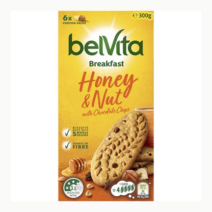 Belvita 澳洲燕麥早餐餅乾｜5種口味