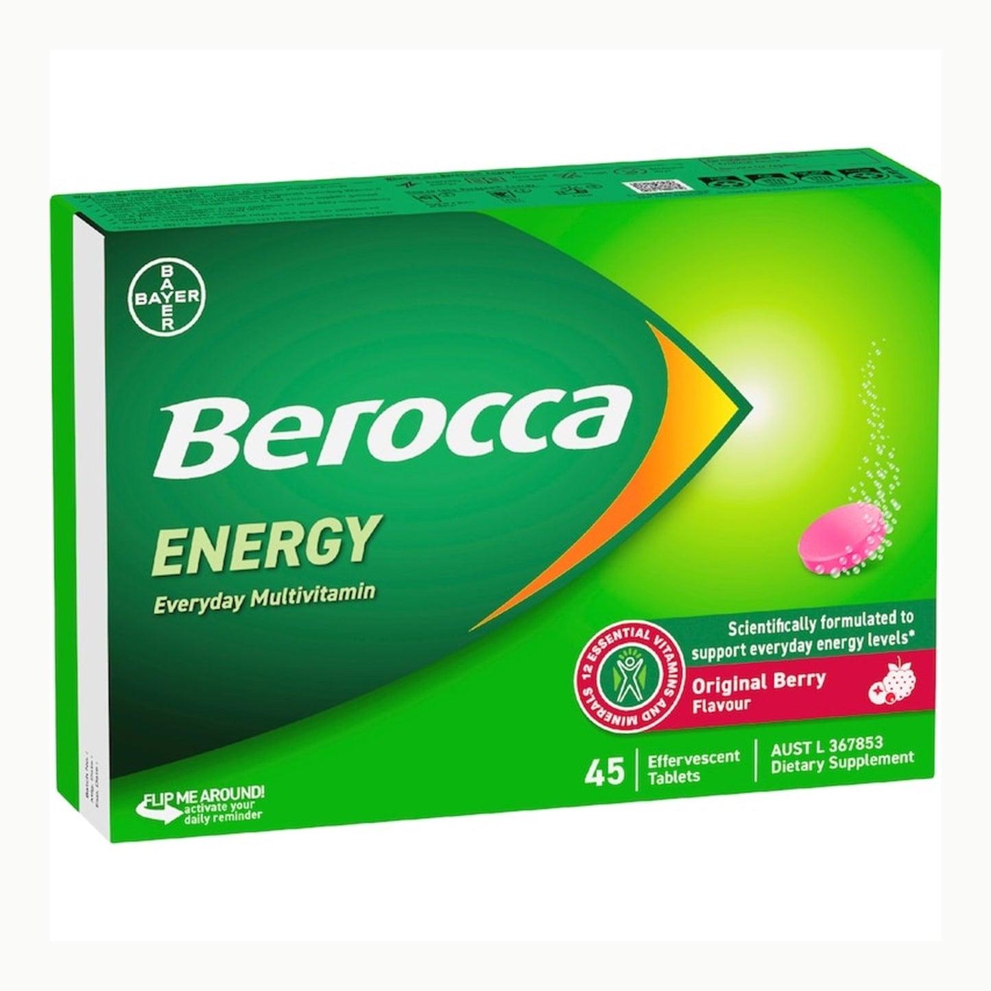 Berocca 拜維佳維他命發泡錠｜12種規格