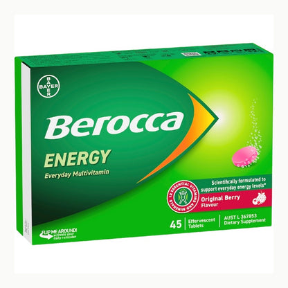 Berocca 拜維佳維他命發泡錠｜12種規格