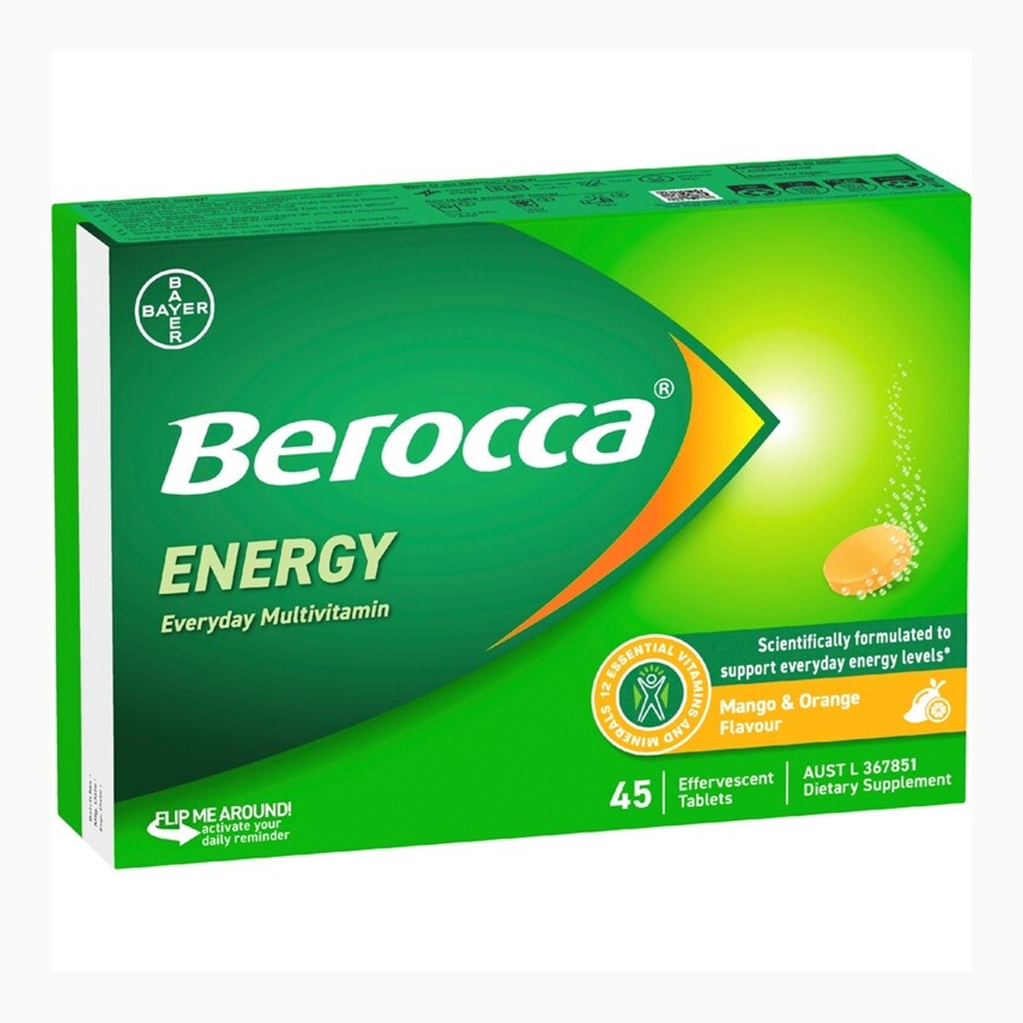 Berocca 拜維佳維他命發泡錠｜12種規格
