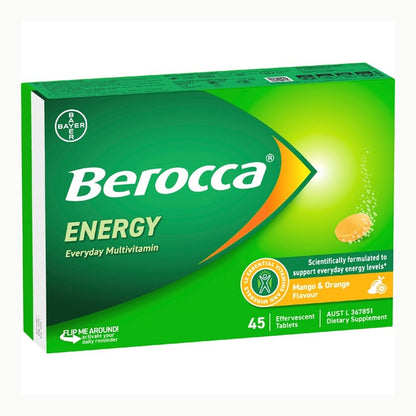 Berocca 拜維佳維他命發泡錠｜12種規格