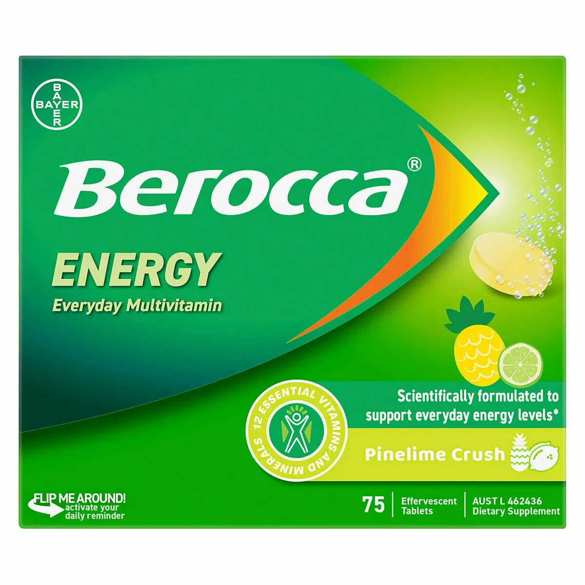 Berocca 拜維佳維他命發泡錠｜12種規格