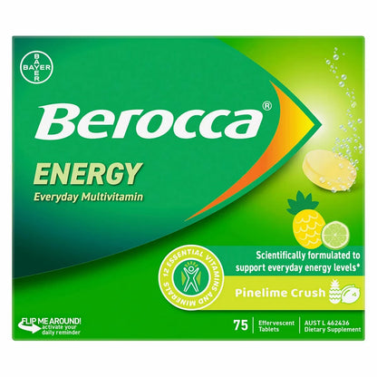 Berocca 拜維佳維他命發泡錠｜12種規格