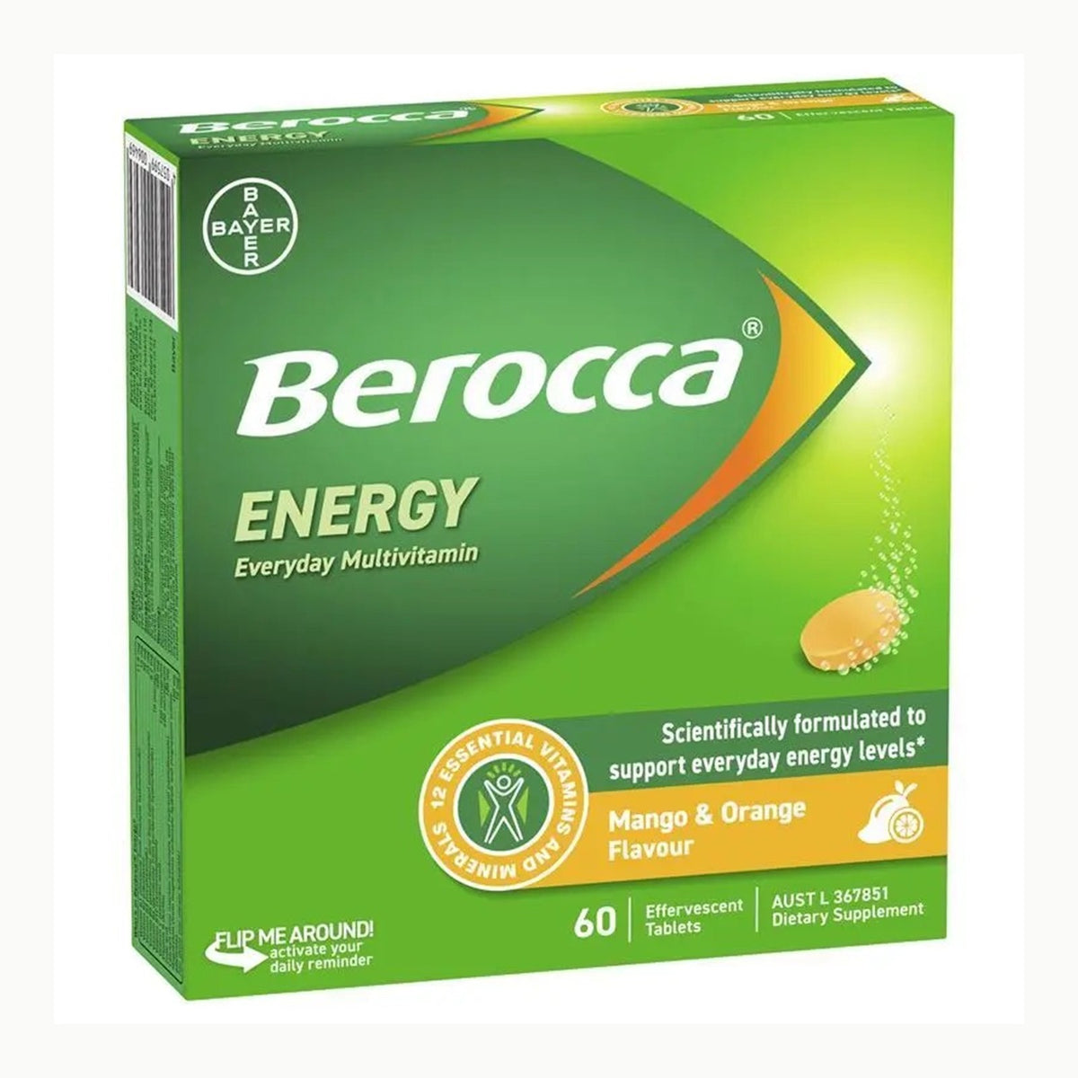 Berocca 拜維佳維他命發泡錠｜12種規格