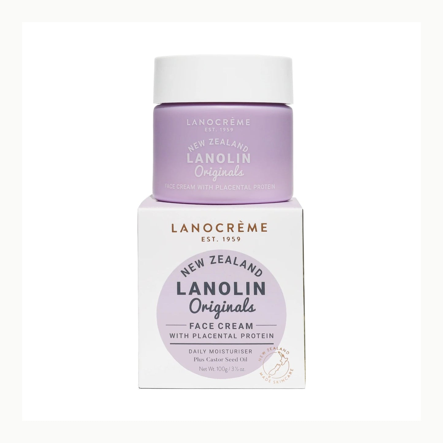Lanocreme 綿羊油・羊胎盤・膠原蛋白面霜｜4種