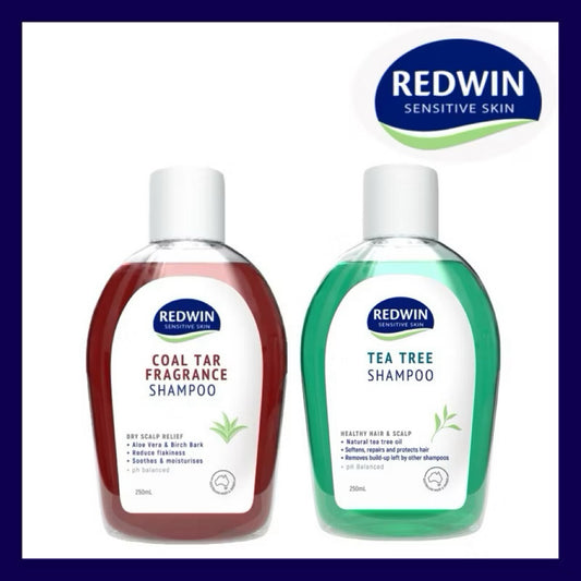 Redwin 茶樹・煤焦洗髮精｜250ml 2款