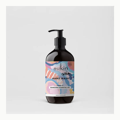 Sukin 蘇芊植物精油洗手乳｜500ml 4種香氣