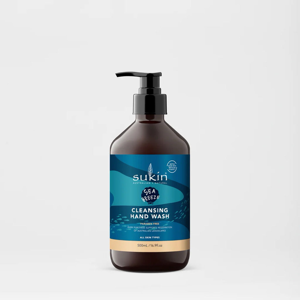 Sukin 蘇芊植物精油洗手乳｜500ml 4種香氣