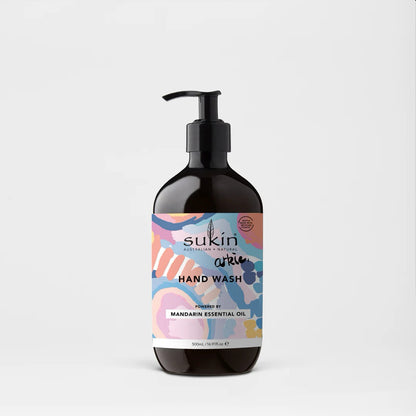 Sukin 蘇芊植物精油洗手乳｜500ml 4種香氣