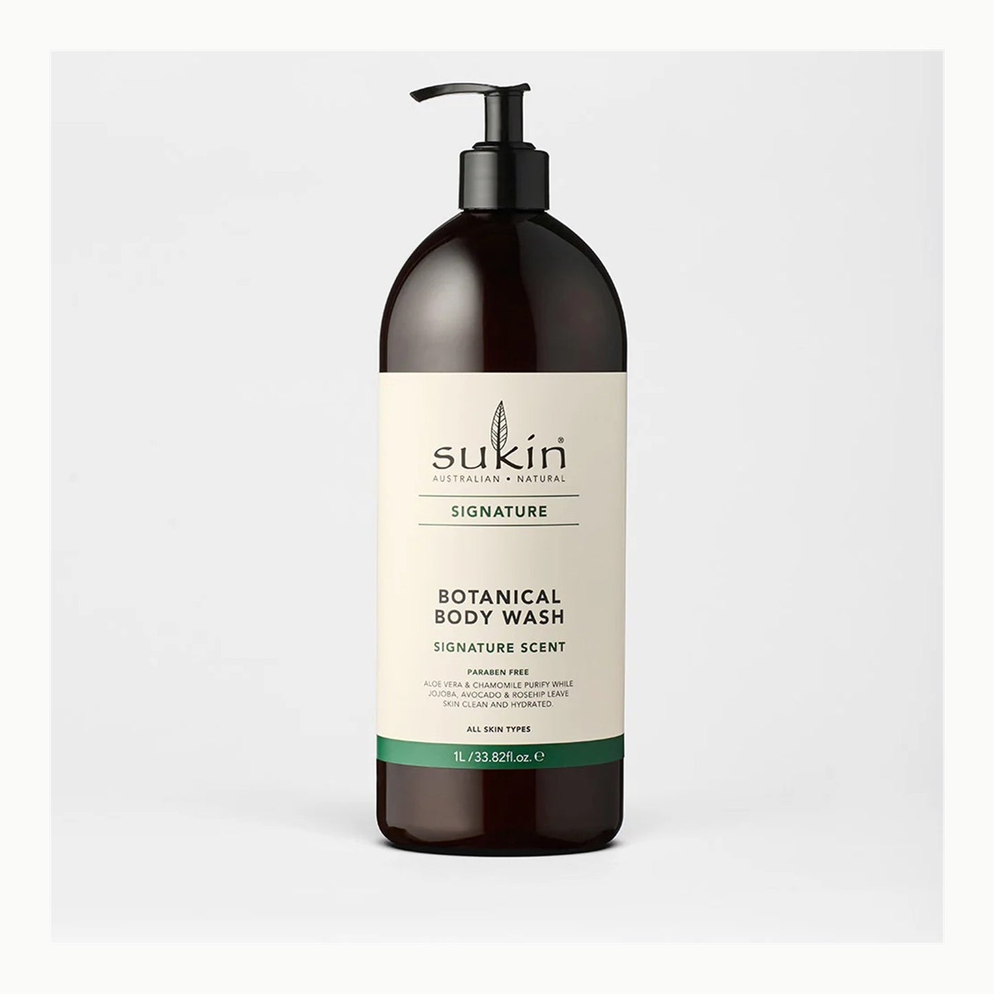 Sukin 蘇芊草本沐浴乳 500ml｜經典・佛手柑・海風