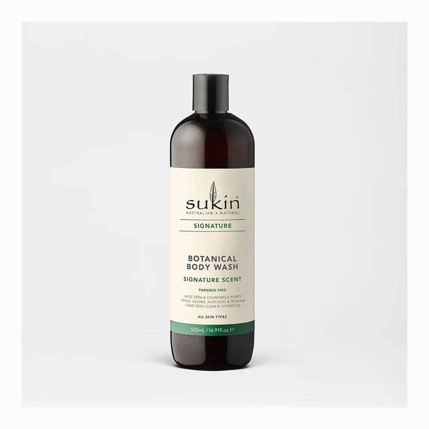Sukin 蘇芊草本沐浴乳 500ml｜經典・佛手柑・海風