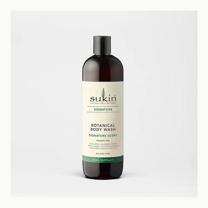 Sukin 蘇芊草本沐浴乳 500ml｜經典・佛手柑・海風