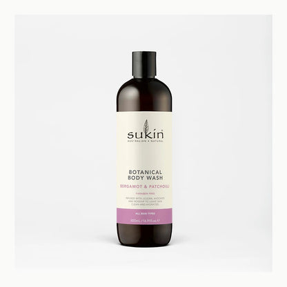 Sukin 蘇芊草本沐浴乳 500ml｜經典・佛手柑・海風
