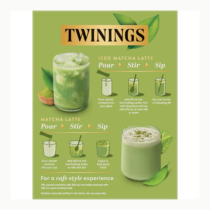 Twinings 唐寧 Chai Latte・Matcha Latte｜8包入