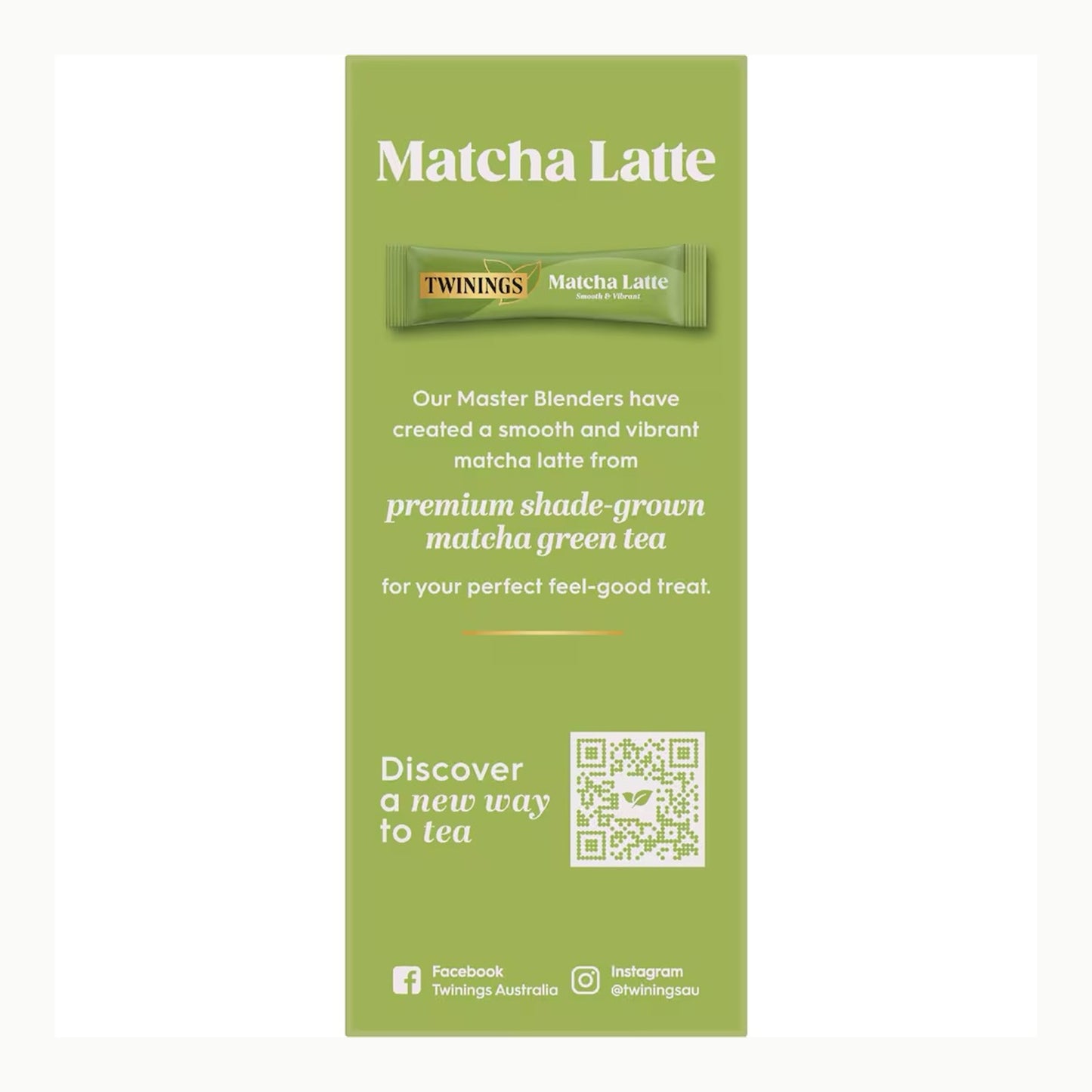 Twinings 唐寧 Chai Latte・Matcha Latte｜8包入