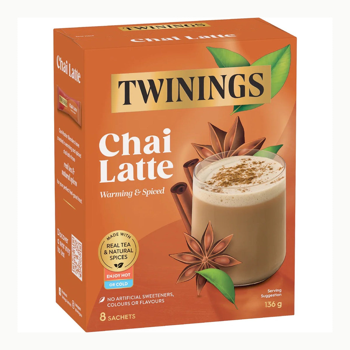 Twinings 唐寧 Chai Latte・Matcha Latte｜8包入