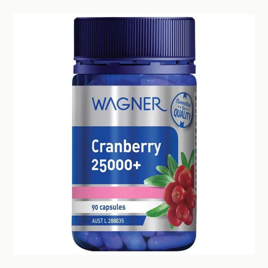 Wagner Cranberry 25000+ 蔓越莓膠囊 90粒